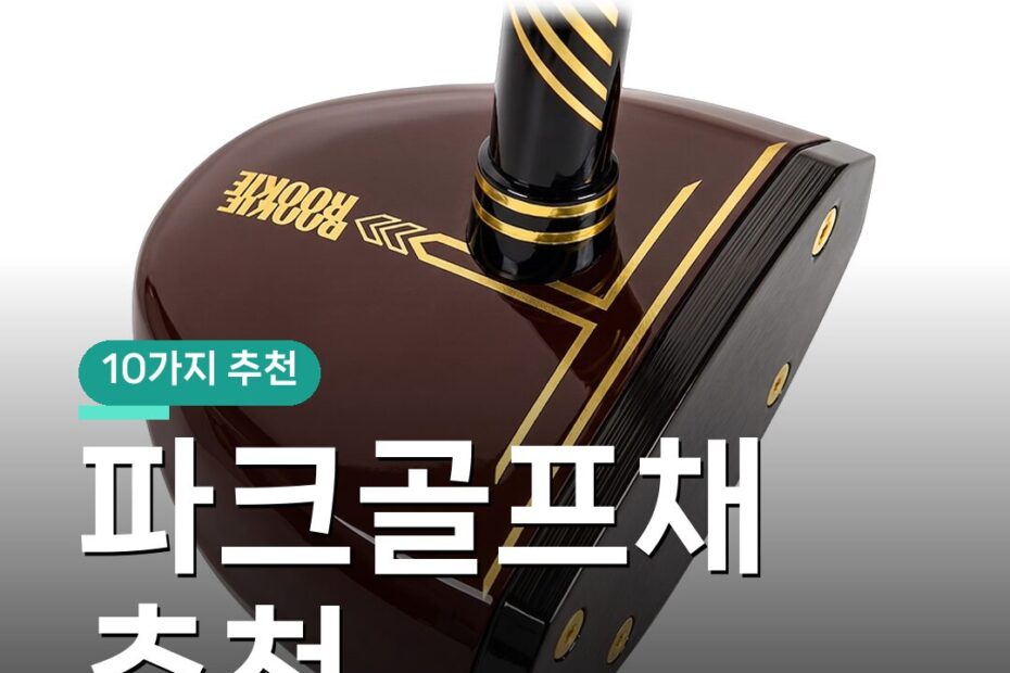 파크골프채 추천 - 고르는 기준 알려드립니다