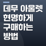 데무 아울렛 현명하게 구매하는 방법