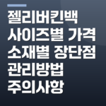 젤리버킨백 사이즈별 가격 소재별 장단점 관리방법 주의사항